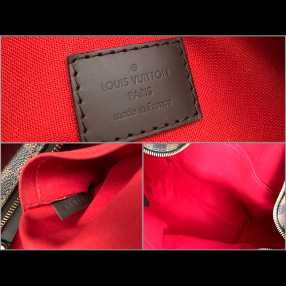 LOUIS VUITTON DAMIER EBENE DUOMO HOBO BAG - Picture 5 of 9